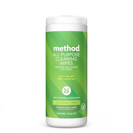 Method Method Cellulose Cleaning Wipes 6.17 oz 1 pk 18804